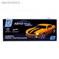 Машина металлическая &laquo;Полицейский джип&raquo;, инерционная, свет и звук, масштаб 1:43