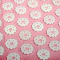 Аппликатор игольчатый «Коврик», 85 колючек, розовый, 25 x 40 см. Аппликатор игольчатый «Коврик», 85 колючек, розовый, 25 x 40 см.