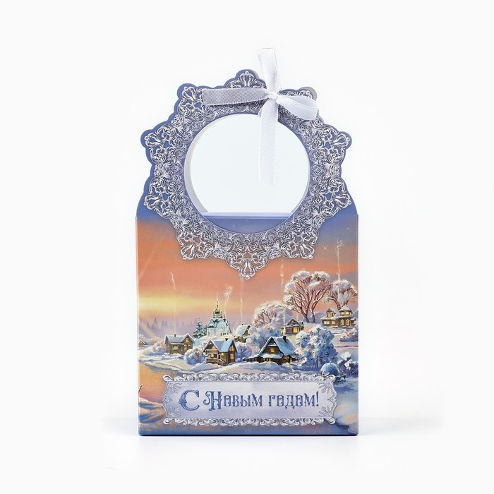 Коробка новогодняя складная &laquo;Зимняя сказка&raquo; 12.3 х 21 х 5.3 см, Новый год