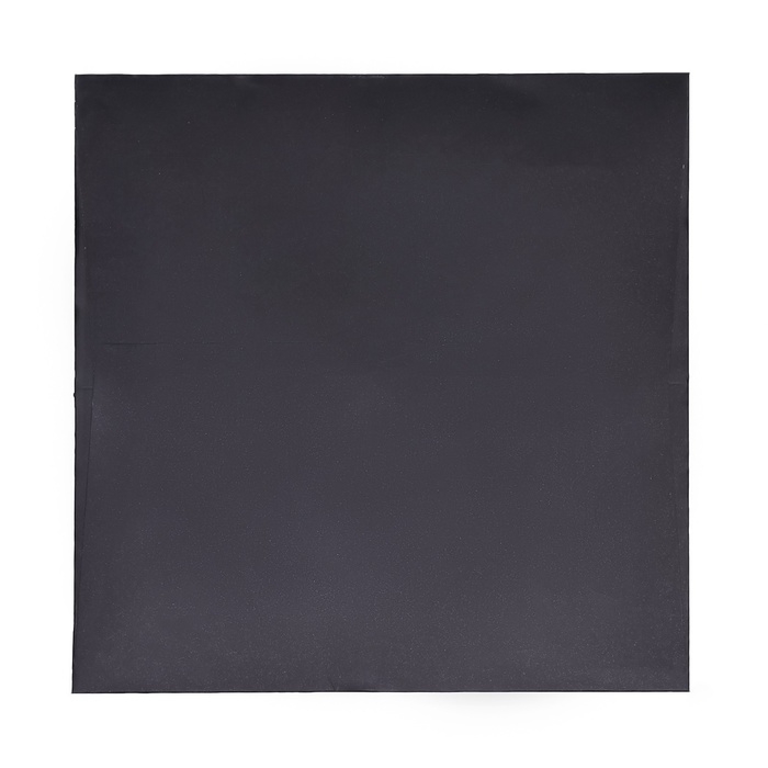 Пакет подарочный, крафт, с окном, &laquo;Черный&raquo;, 20 х 20 х 20 см