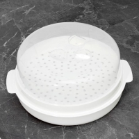 Пароварка для СВЧ-печи пластиковая «Экспресс» Пароварка для СВЧ-печи пластиковая «Экспресс»