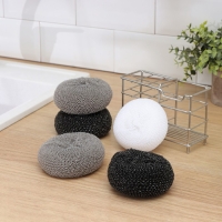 Губки для посуды Raccoon &laquo;Бублик&raquo;, 5 шт, 9&times;9&times;5 см