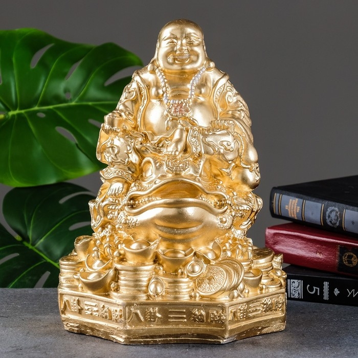 Копилка Копилка "Хотей на жабе" 27х20,5х20,5см