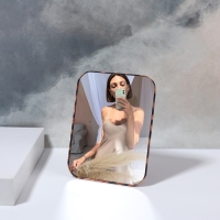 Зеркало настольное - подвесное «ANIMAL», 12,2 × 16 см, цвет «леопард» Зеркало настольное - подвесное «ANIMAL», 12,2 × 16 см, цвет «леопард»