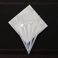 Набор пластиковой одноразовой посуды на 6 персон Не ЗАБЫЛИ! &laquo;Летний №2&raquo;, цвет белый