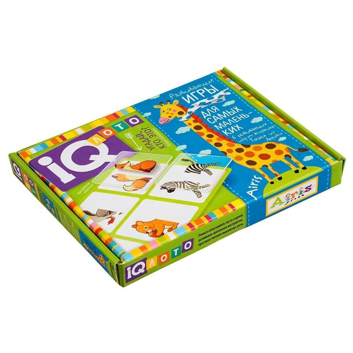 Пластиковое лото &laquo;Угадай, кто это? Найди половинку&raquo;