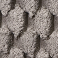 Коврик для ванной Этель &laquo;Ромбы&raquo;, цв. светло-серый, 40х60 см