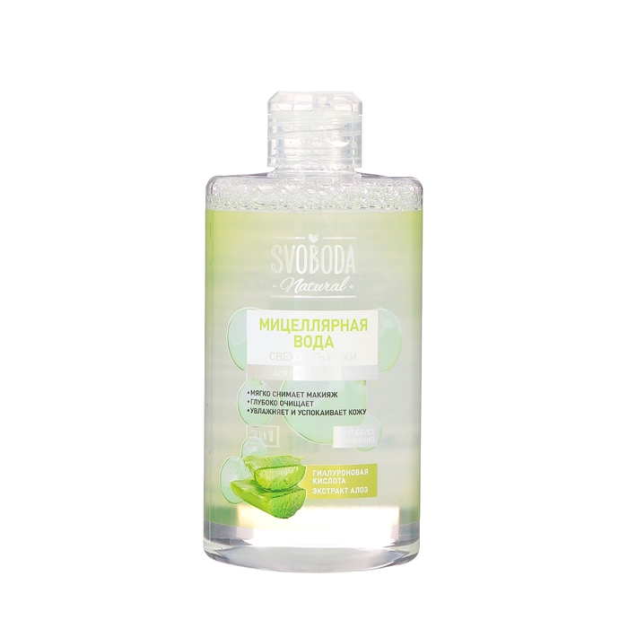 Мицеллярная вода SVOBODA свежесть кожи, 430 мл Мицеллярная вода SVOBODA свежесть кожи, 430 мл