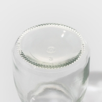 Набор баночек стеклянных для специй с пробковой крышкой Доляна &laquo;Парфе&raquo;, 200 мл, 7&times;7&times;8,5 см, 12 шт