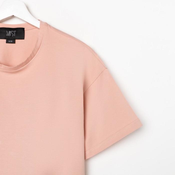 Футболка женская MIST basic, L-XL, розовый Футболка женская MIST basic, L-XL, розовый
