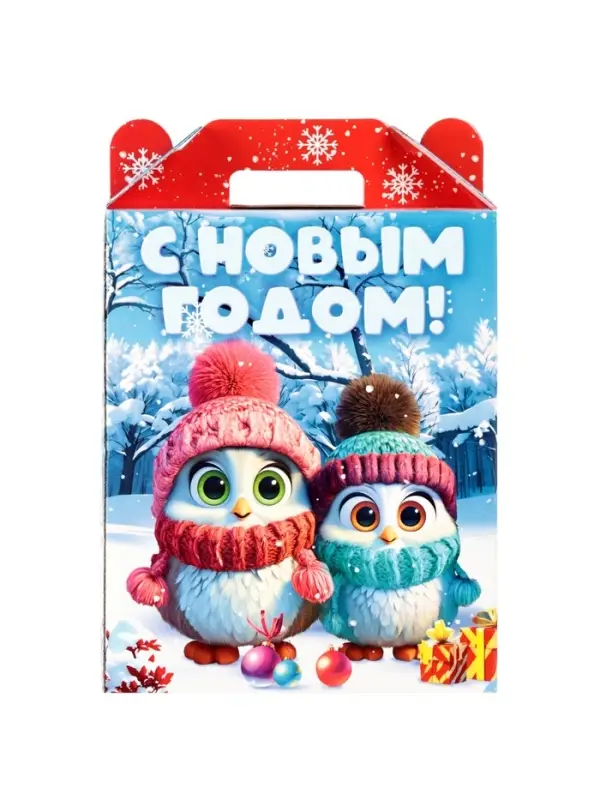 Сладкий новогодний подарок &laquo;Совята&raquo;, 800 г