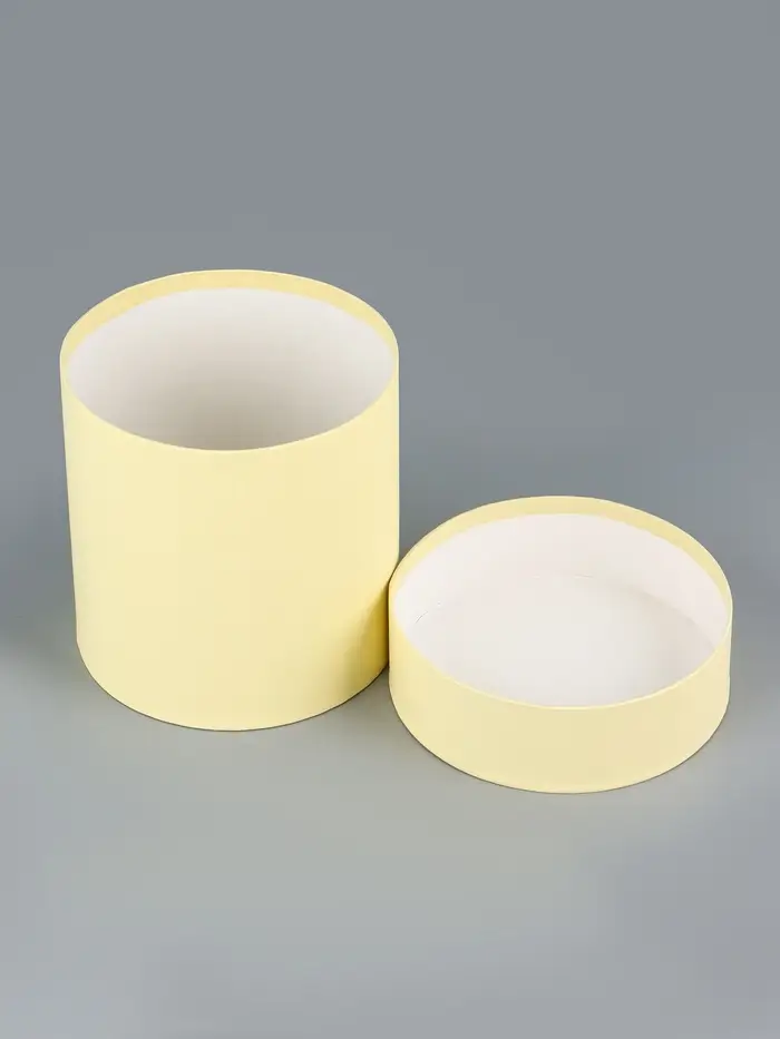 Набор круглых подарочных коробок &laquo;Лайм&raquo; 3 в 1 - 18&times;16&times;13 см