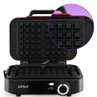 Вафельница электрическая для бельгийских вафель КТ-4672