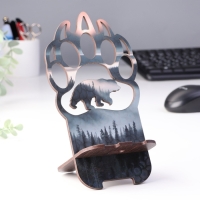 Подставка под телефон "Лапа медведя" Подставка под телефон "Лапа медведя"