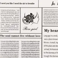 Плёнка матовая двухсторонняя &laquo;Газета&raquo; красный, 0.58&times;0.58 м