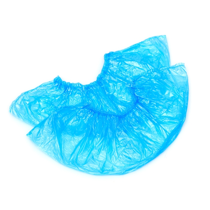 Бахилы Особо прочные синие 3,1 гр 50 мкр 400*110 двойная резинка 50 пар/уп Бахилы Особо прочные синие 3,1 гр 50 мкр 400*110 двойная резинка 50 пар/уп