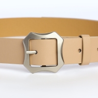 Ремень женский, ширина 2,5 см, винт, пряжка металл, цвет бежевый Ремень женский, ширина 2,5 см, винт, пряжка металл, цвет бежевый