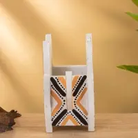 Подставка под ручки "Котик" албезия 12х8х15 см