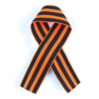 Значок с лентой и цветком на День Победы &laquo;9 Мая&raquo;, 10 х 12 см