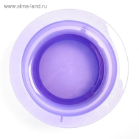 Тарелка детская на присоске, глубокая, 470 мл, от 5 мес., цвета МИКС, 400 мл, 17,5х17,5х4,3