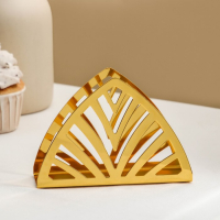 Салфетница Mercy, 13&times;9&times;3 см, цвет золотой