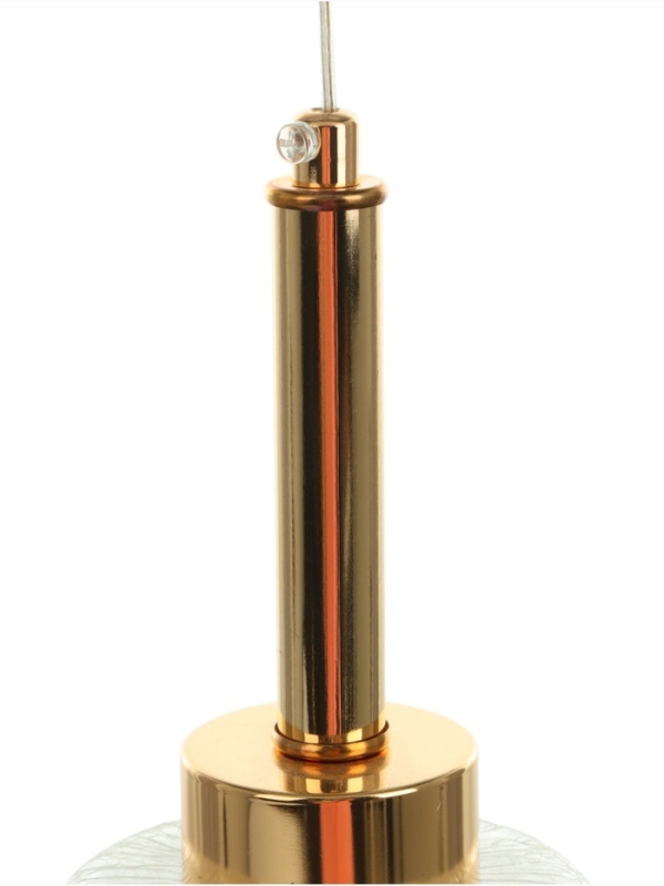 Светильник &laquo;Кейти&raquo; 1х40Вт Е27 золото 14х14х29,5+100см