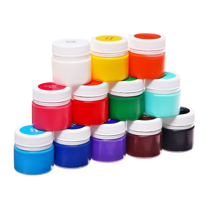 Краска акриловая, набор 12 цветов х 15 мл, "Я - Художник!", глянцевые