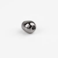 Наконечник для шнура, d = 4 мм, 12 × 10 мм, 10 шт, цвет чёрный никель Наконечник для шнура, d = 4 мм, 12 × 10 мм, 10 шт, цвет чёрный никель