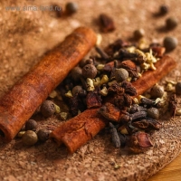 Подарочный набор для глинтвейна &laquo;Твоя улыбка&raquo;: специи 30 г, бокалы 250 мл, 2 шт.