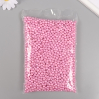 Набор бусин "Жемчуг" d 6 мм, 250 гр, ярко-розовый Набор бусин "Жемчуг" d 6 мм, 250 гр, ярко-розовый