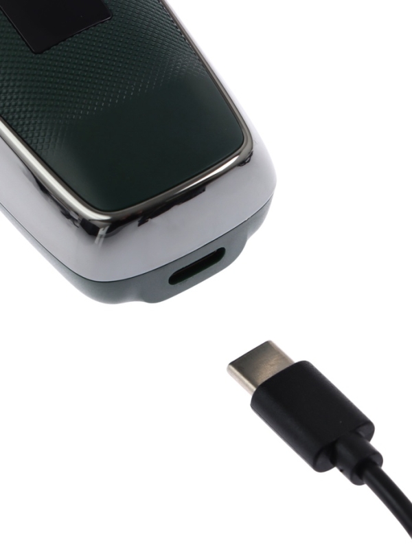 Машинка для волос Hoco HP23, зеленая