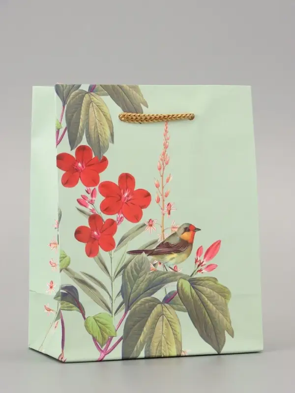 Пакет подарочный ламинированный &laquo;Птичка&raquo; 11.5&times;14.5&times;6.5 см