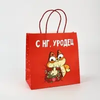 Набор пакетов крафтовых &laquo;Новогодний праздник&raquo;