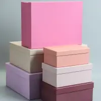 Набор коробок 15 в 1 "Яркие моменты" 47,5 х 36 х 17,5- 13 х 8 х 4,5 см