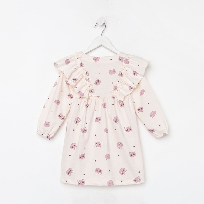 Платье детское KAFTAN Платье детское KAFTAN "Dream" р.34 (122-128), бежевый