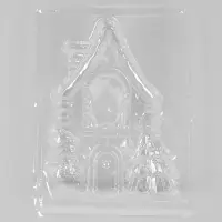 Подсвечник из гипса "Домик"