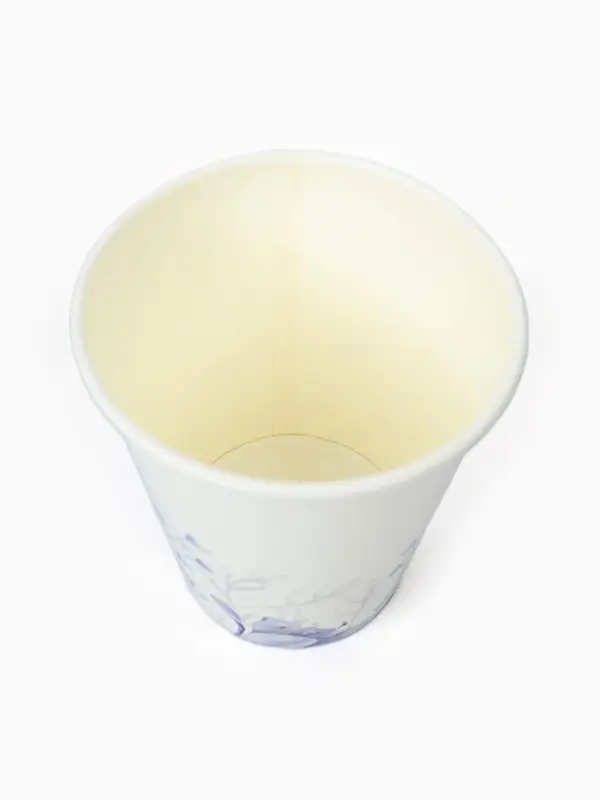 Стакан одноразовый бумажный &laquo;Сиреневые цветы&raquo;, 250 мл