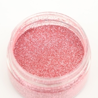 Пищевые блёстки КондиМир крупной фракции, розовые,10 г