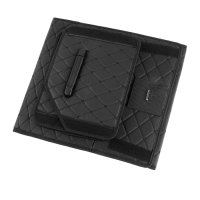 Органайзер кофр в багажник автомобиля, саквож 45&times;32&times;30 см, экокожа, с замком