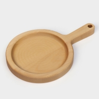 Подарочный набор деревянной посуды Adelica &laquo;Кухни мира&raquo;, доски для подачи 3 шт: 43&times;25 см, 21&times;14 см, 18&times;14 см, берёза