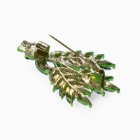 Брошь &laquo;Букет&raquo; лаванды, цвет сиреневый в золоте