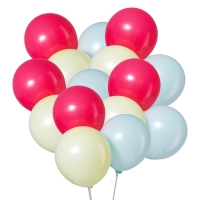 Шар латексный 12" &laquo;Макарун&raquo;, набор 5 шт., цвета МИКС