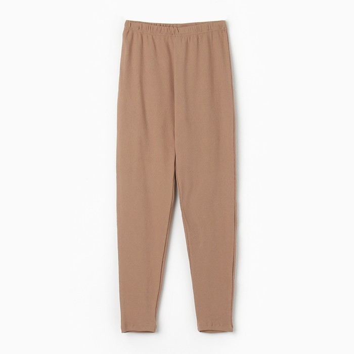 Костюм для девочки (свитшот, брюки) MINAKU, бежевый, рост 104 см