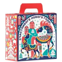 Сладкий новогодний подарок &laquo;Гжель&raquo;, 650 г