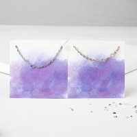 Кулоны &laquo;Неразлучники&raquo; best friends, цвет серебристо-золотой, L=50 см