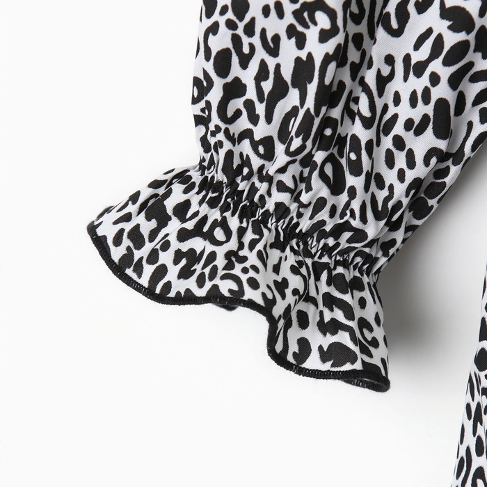 Платье детское KAFTAN Платье детское KAFTAN "Леопард", размер 32 (110-116см)