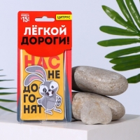 Ароматизатор в авто &laquo;Нас не догонят&raquo;, аромат: цитрус