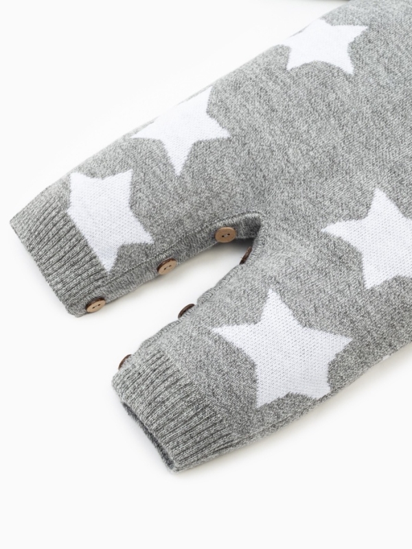 Комбинезон вязаный Крошка Я Комбинезон вязаный Крошка Я "Звезды" рост 80-86 см