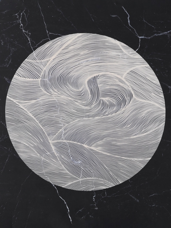 Набор салфеток сервировочных на стол Доляна &laquo;Матера&raquo;, 4 шт, 38&times;38 см, белый