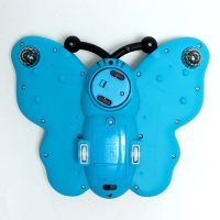 Бабочка &laquo;Шестерёнка&raquo;, работает от батареек, свет